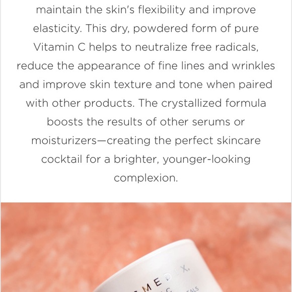 BNIB COSMEDIX Purce C Vitamin C Mixing Crystals - Picture 3 of 6